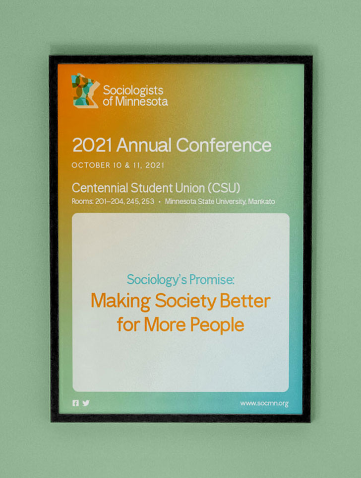 A poster design for an event at the SOM conference.